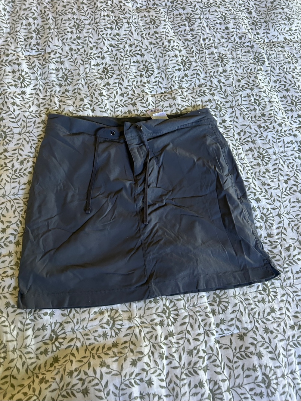 Columbia Black Active Mini Skort with Drawstring Waist